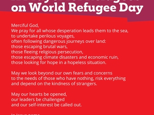 A Prayer for World Refugee Day